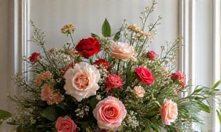 Floral arrangement in gallery 5